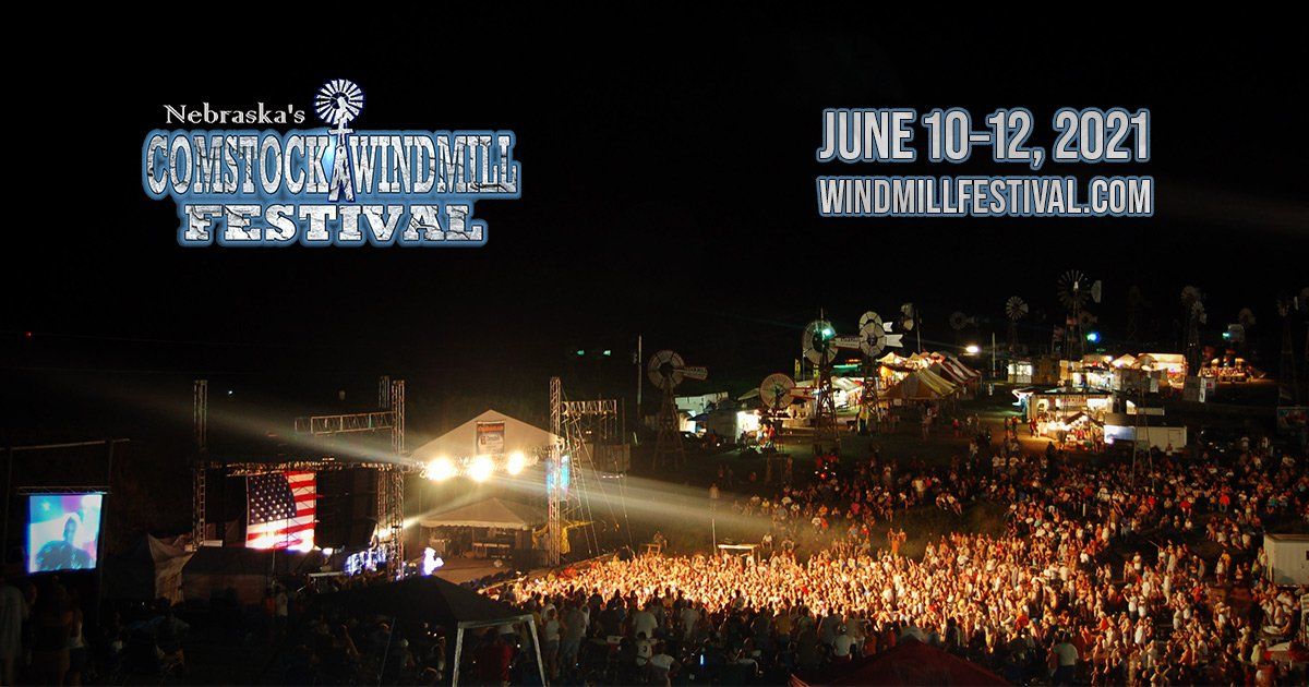 Nebraska's Comstock Windmill Festival June 1012, 2021
