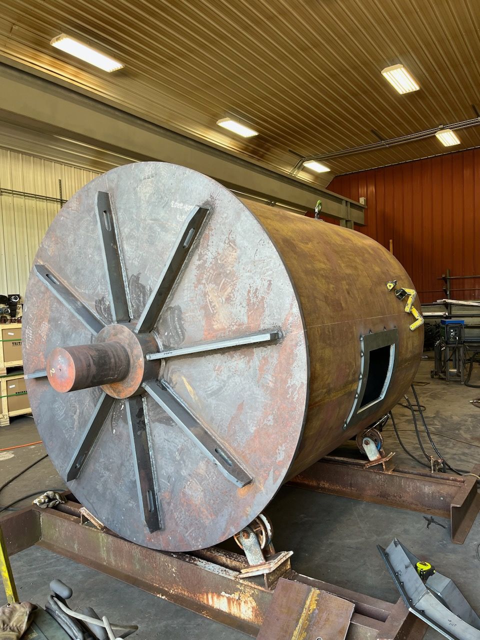 Profile of a Steel Ball Mill