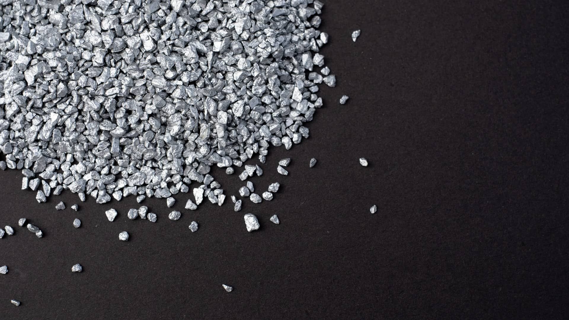 Material processed from Economy Ball Mill in the precious metals refinery process