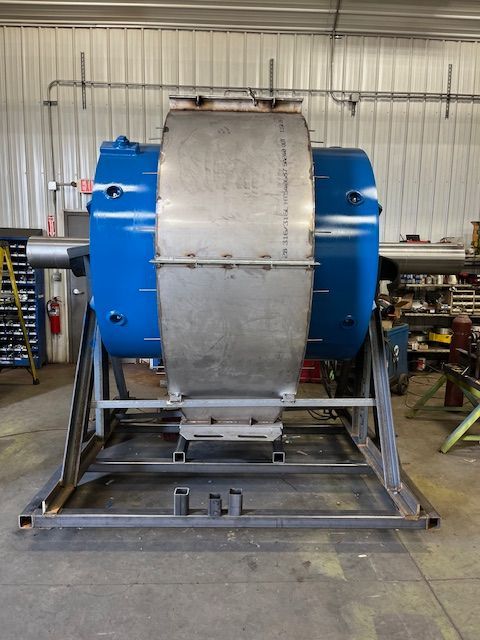 A front-facing view of our tester ball mill near Tollesboro, Kentucky (KY)