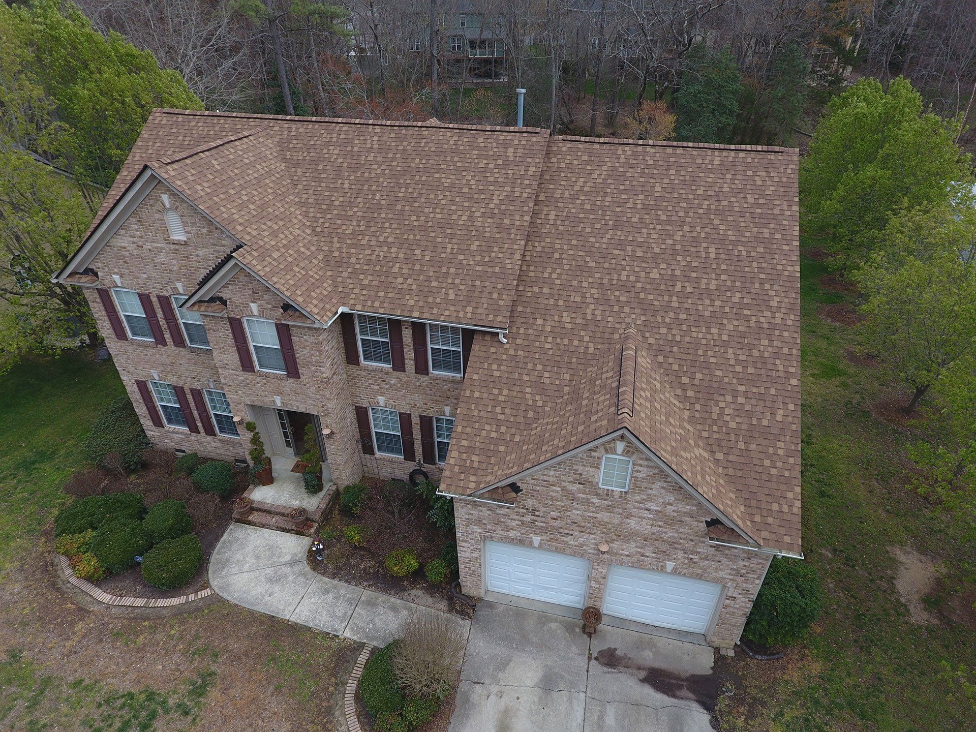 Resawn Shake roof installed by Raleigh Residential Exteriors