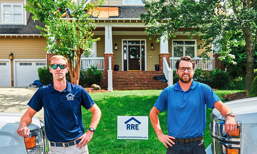 The owners & operators of Raleigh Residential Exteriors, a family owned & operated roofing company