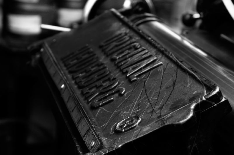 Storico impianto tipografico