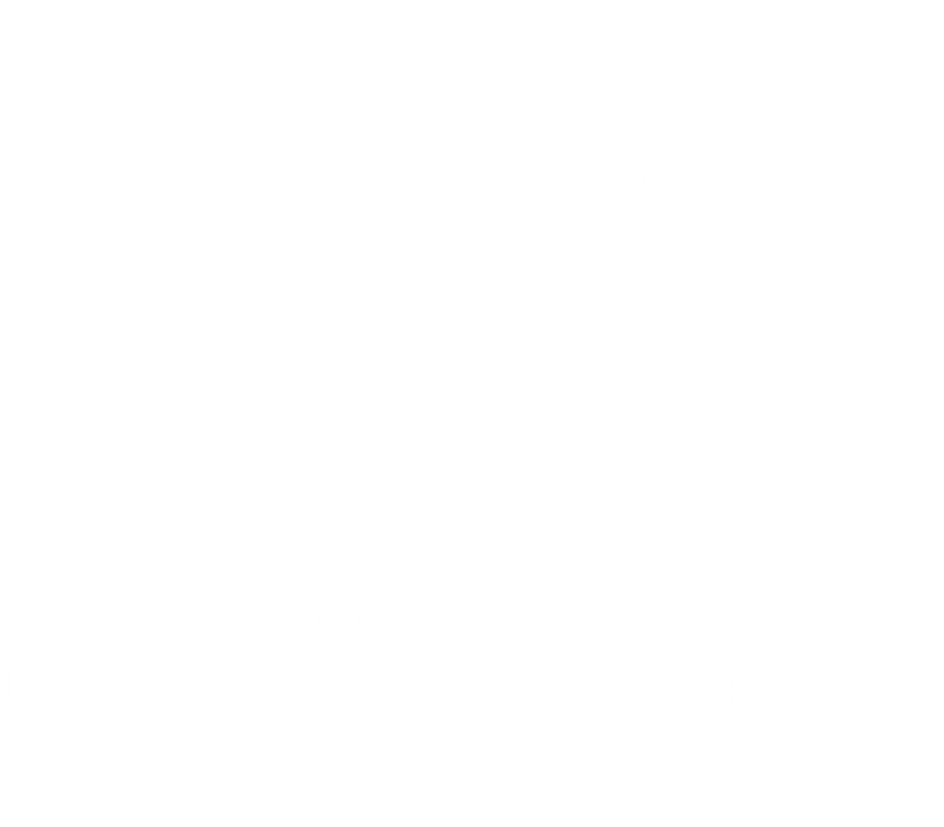 Shield with scales of justice, crossed swords, and laurel branches.