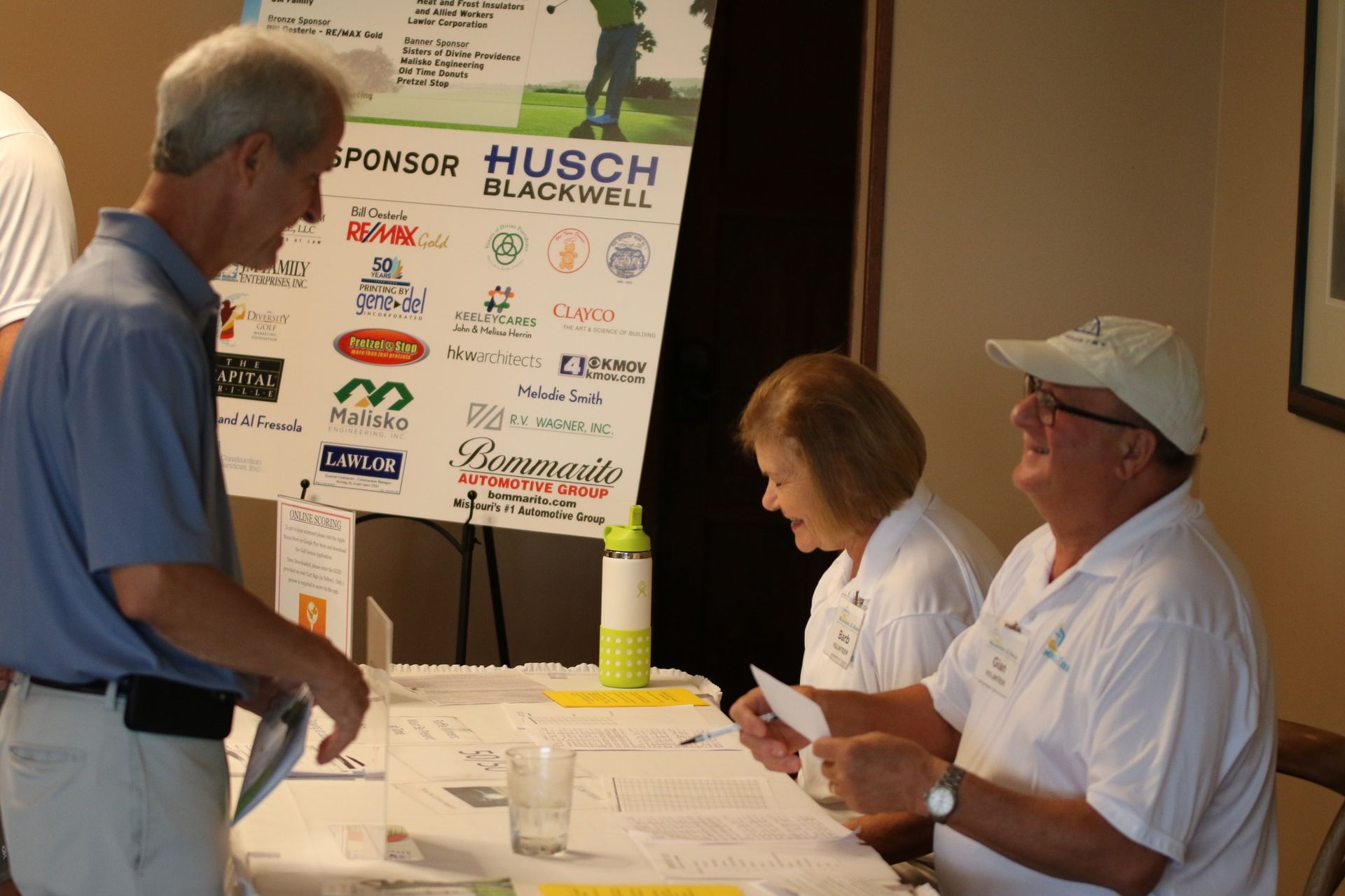 Old Man Inquiring on The Front Desk | Bridgeton, MO | Room at the Inn