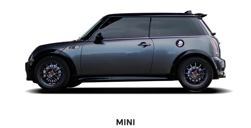 MINI car pictured sideways | European Plus