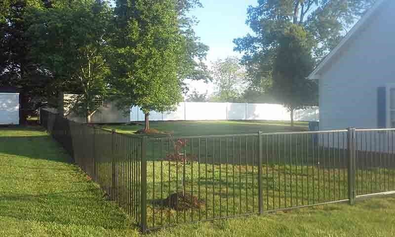 Aluminum Gate Fence — Hickory, NC — Fister Fence of Hickory LLC