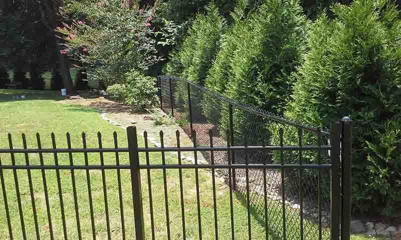 Tubular Steel Fence — Hickory, NC — Fister Fence of Hickory LLC