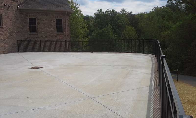 Floor Railing — Hickory, NC — Fister Fence of Hickory LLC