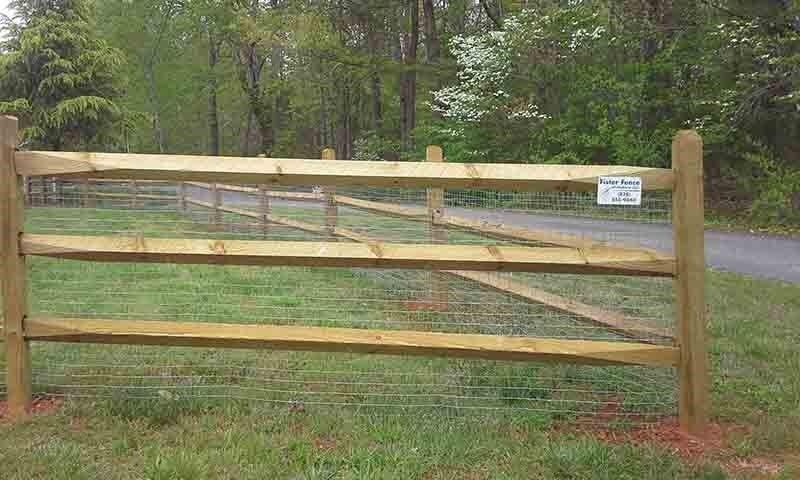 3 Rail Hemlock Fence — Hickory, NC — Fister Fence of Hickory LLC