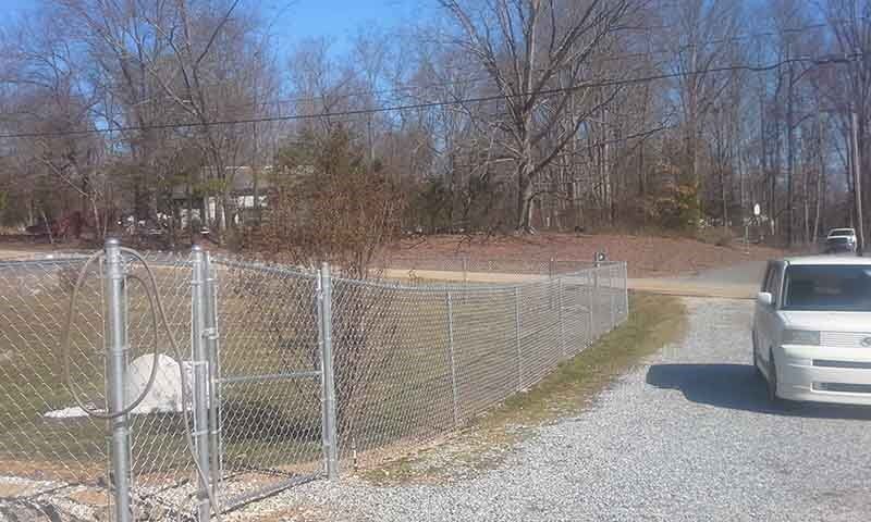 Chain Link Sideline Fence — Hickory, NC — Fister Fence of Hickory LLC