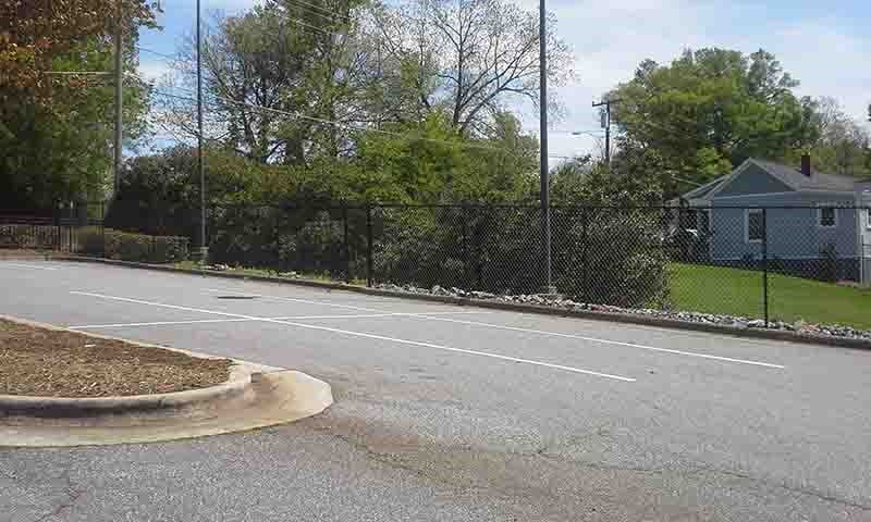 Color Coated Chain Link — Hickory, NC — Fister Fence of Hickory LLC