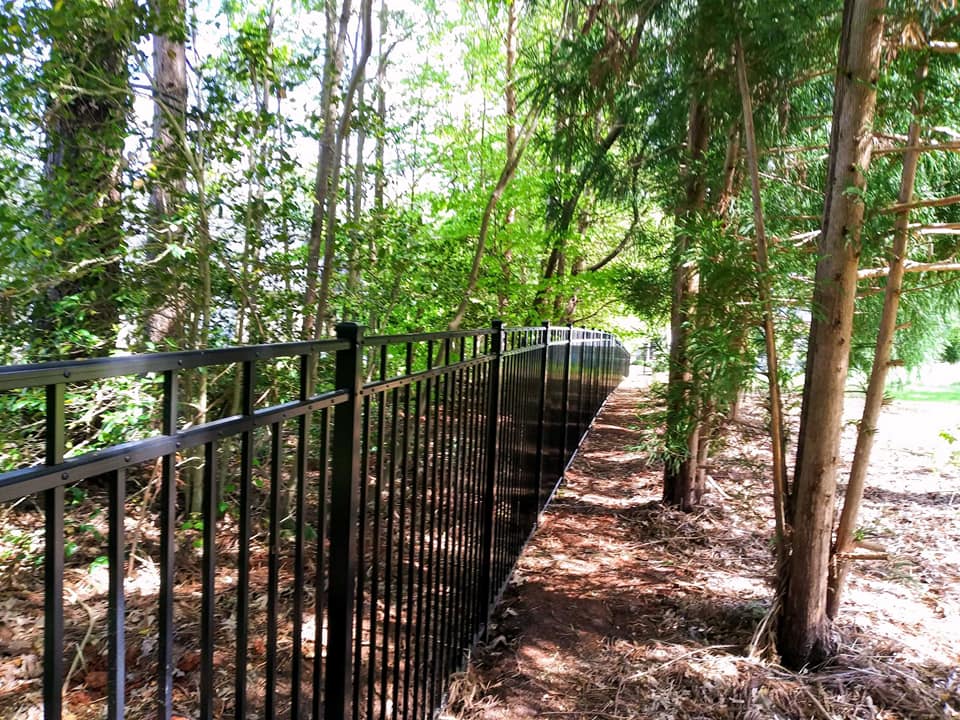Black Fairmount — Hickory, NC — Fister Fence of Hickory LLC