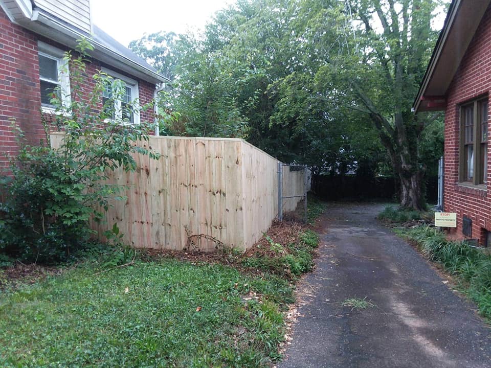 Privacy Fence and Cap — Hickory, NC — Fister Fence of Hickory LLC