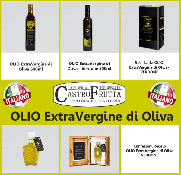 Olio extravergine di oliva calabrese