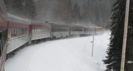 Opportunities for Winter Adventure Along the Rail Corridor - Bear Train