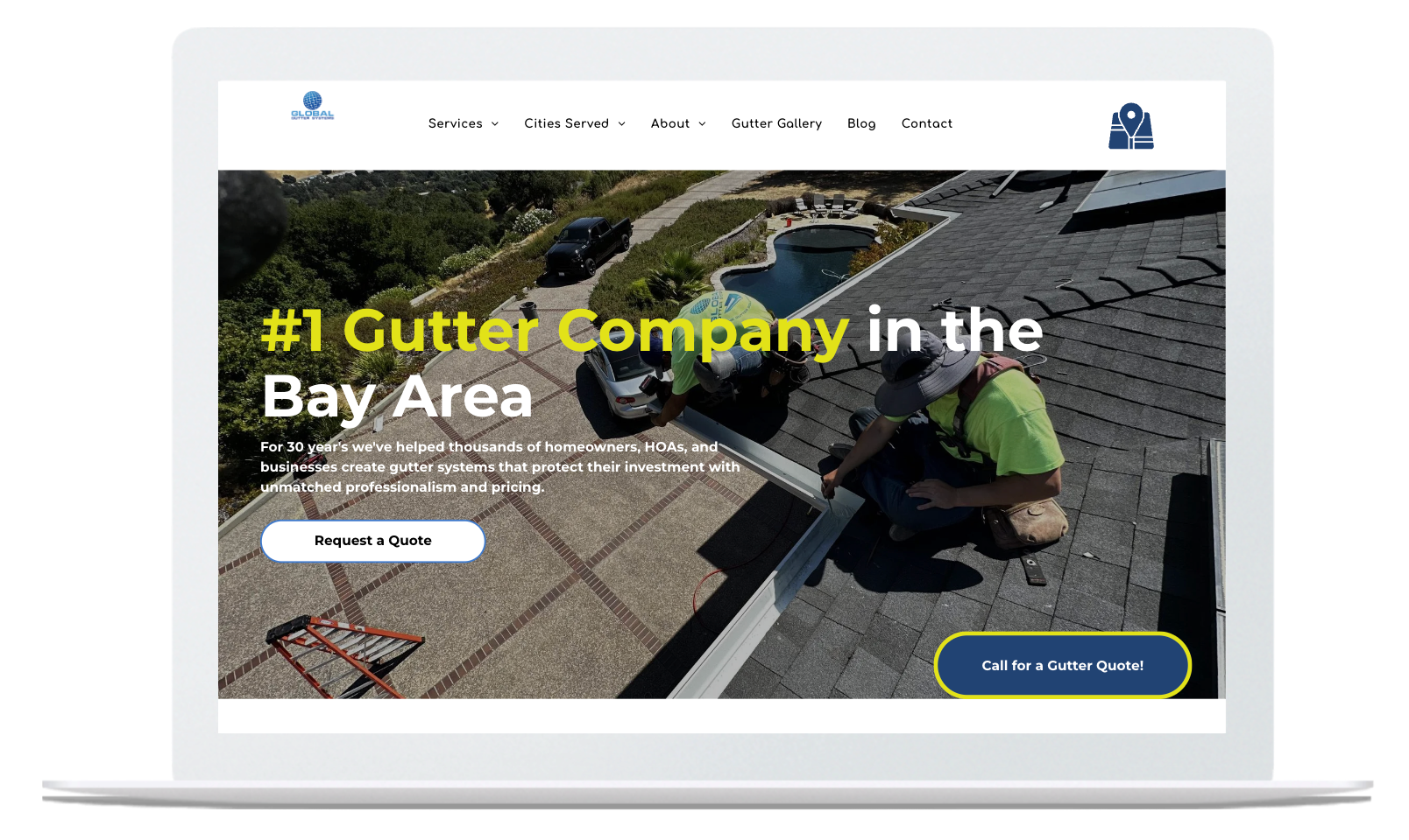 gutter website,gutter seo,gutter website design
