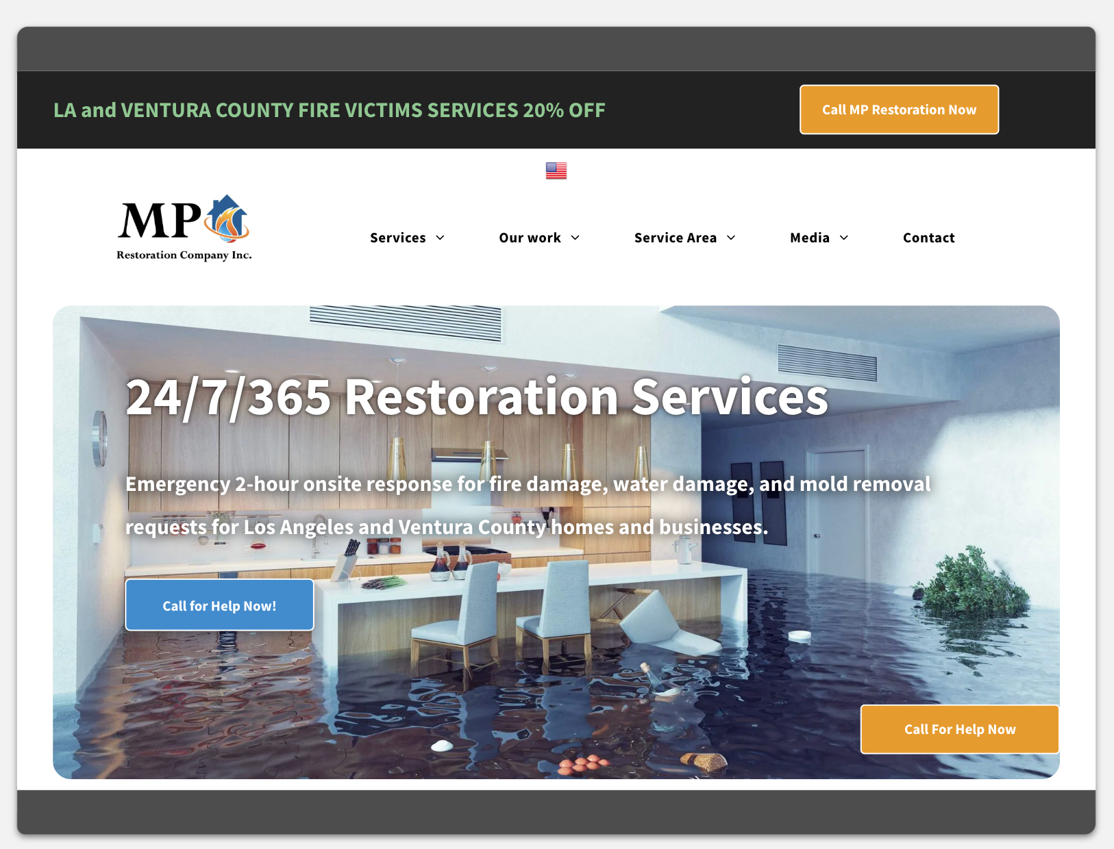 contractor website design