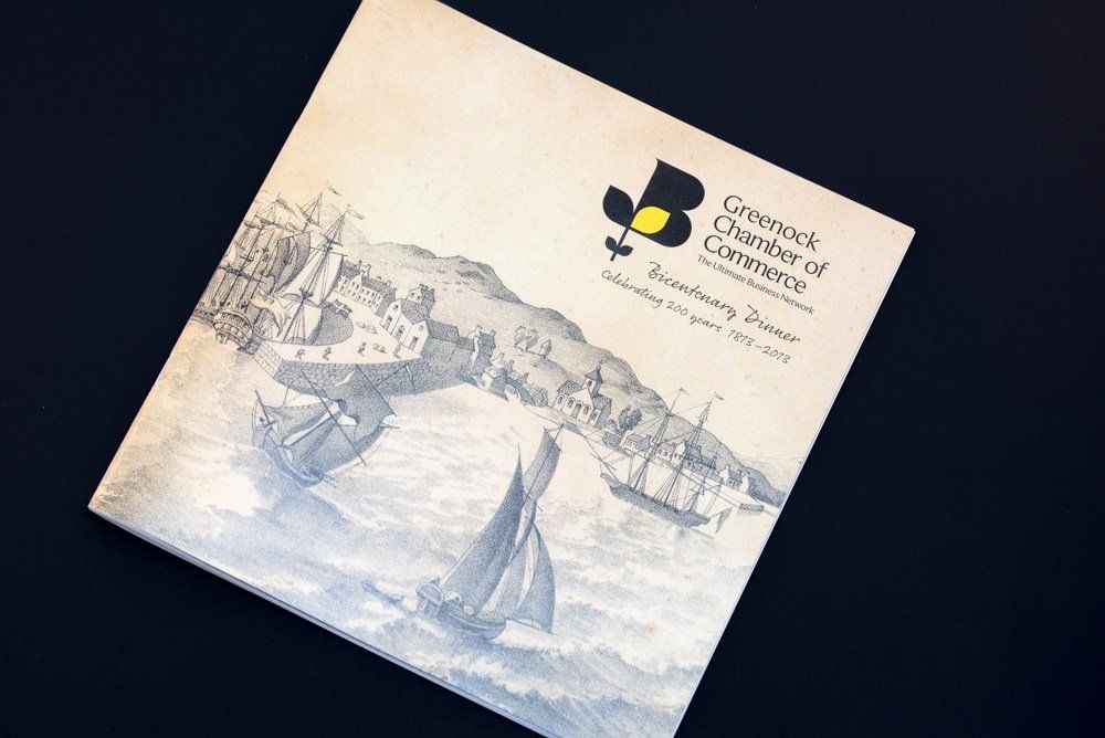 A brochure for the georges chamber of commerce