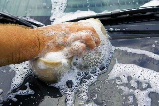 Wash the car