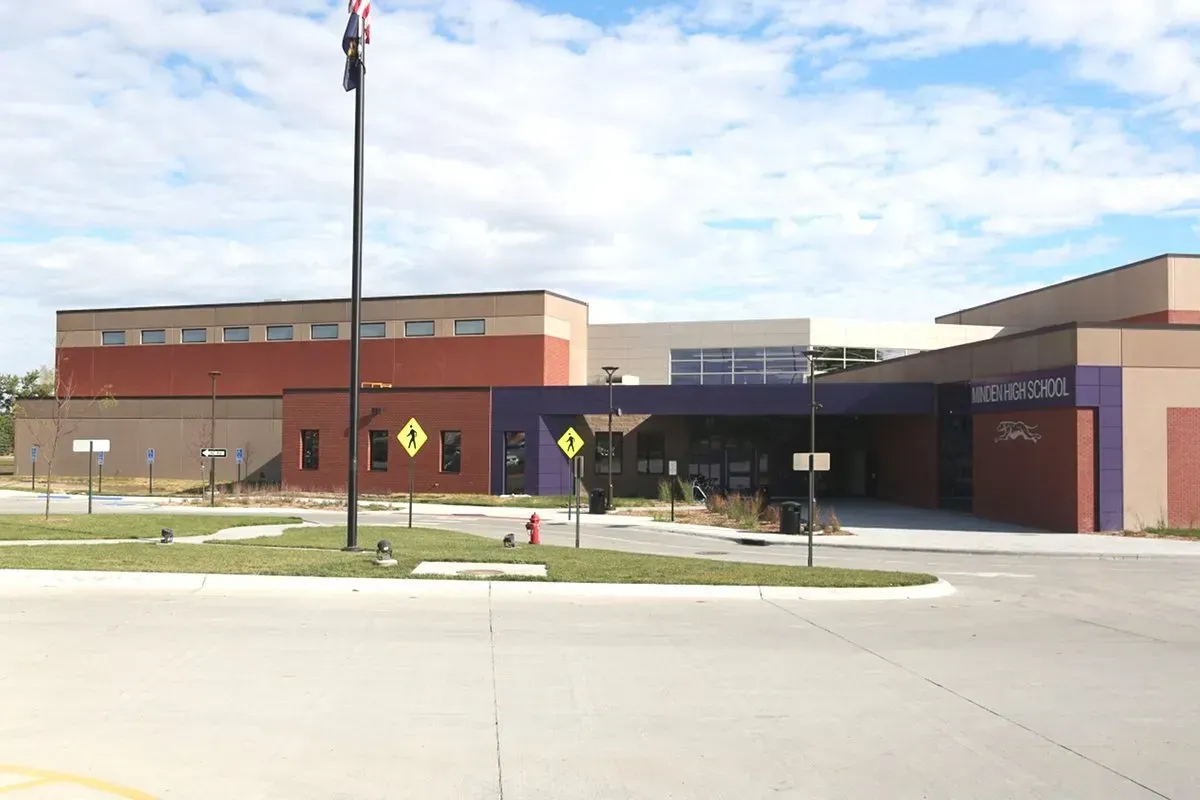 A photo of Minden Highschool
