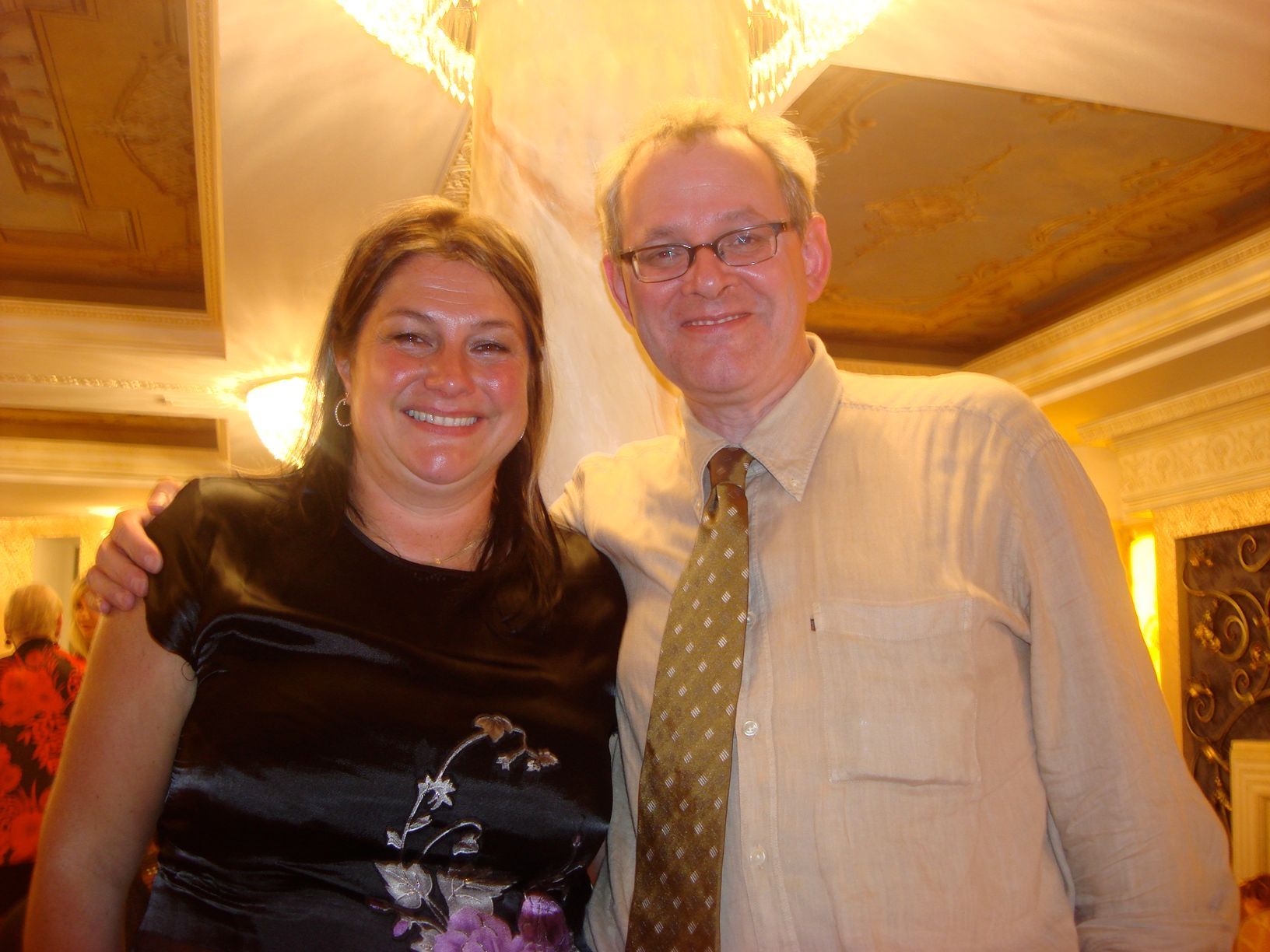 Simone Baumann and Thom Palmen