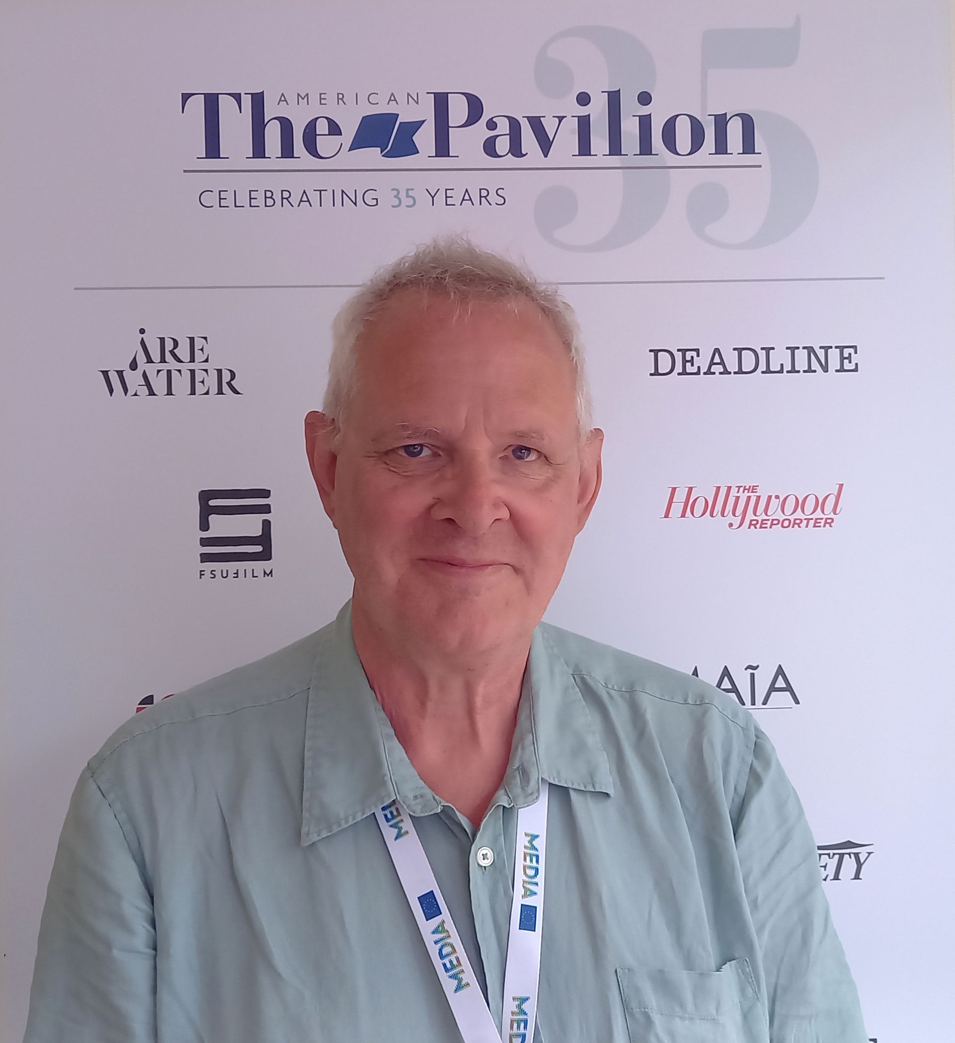 Thom Palmen at The American Pavilion in Cannes Film Festival 2023