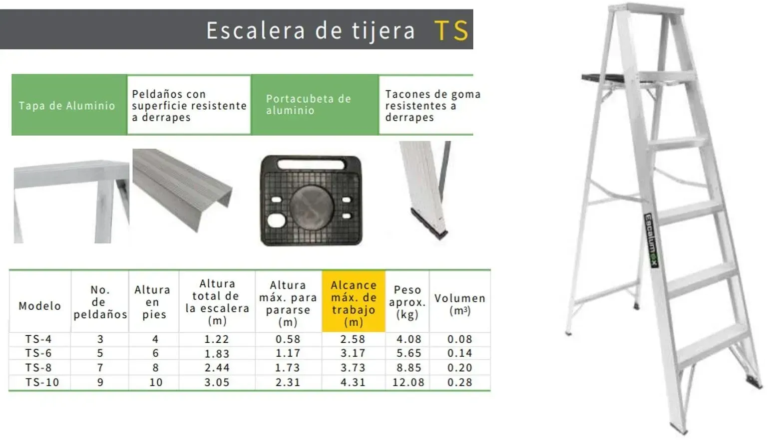 CAASA ALUMINIO ACCESORIOS