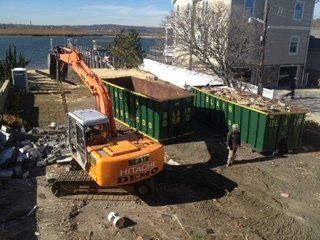 Waste Disposal Dumpster — Dumpsters And Excavator Rental in Middletown, NJ