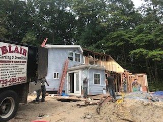 Blair Carting Services — Demolished Residential House in Middletown, NJ