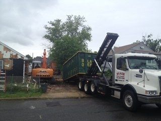 Demolition — Blair Carting & Demolition Truck in Middletown, NJ