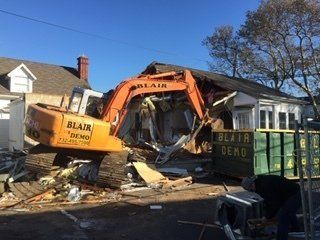 Trash Removal — Trash Inside Roll-Off Dumpster in Middletown, NJ