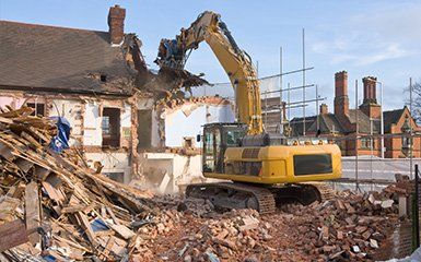 Demolition Company — Building During Demolition in Middletown, NJ