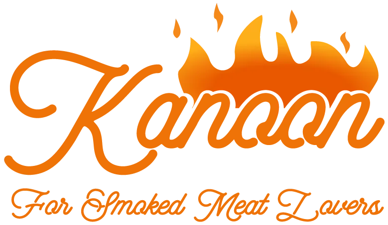 Logo for Kanaan, featuring the orange word