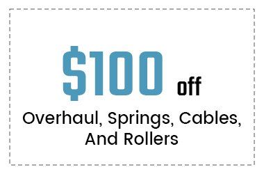 garage door special offer