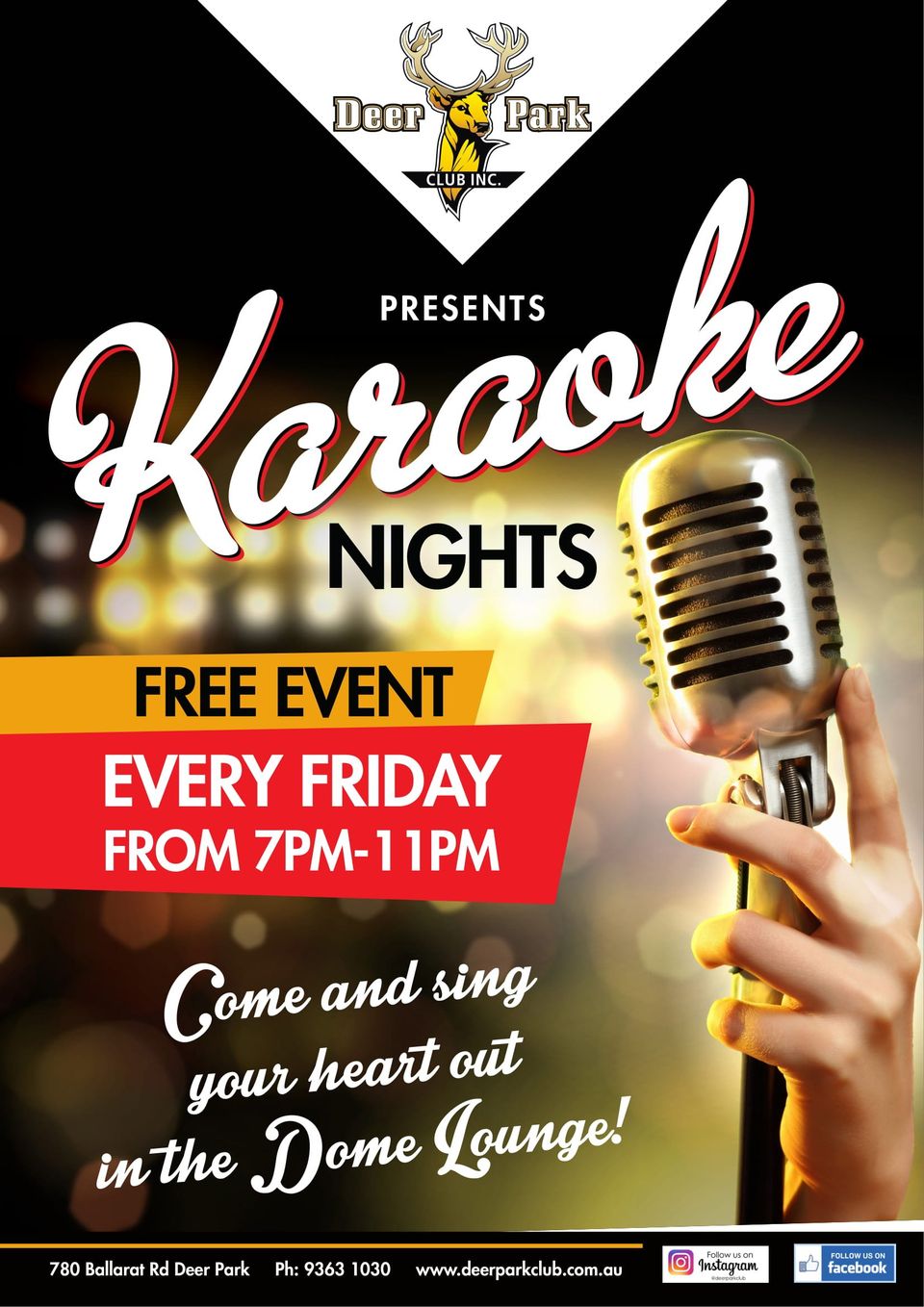 Karaoke Friday's!