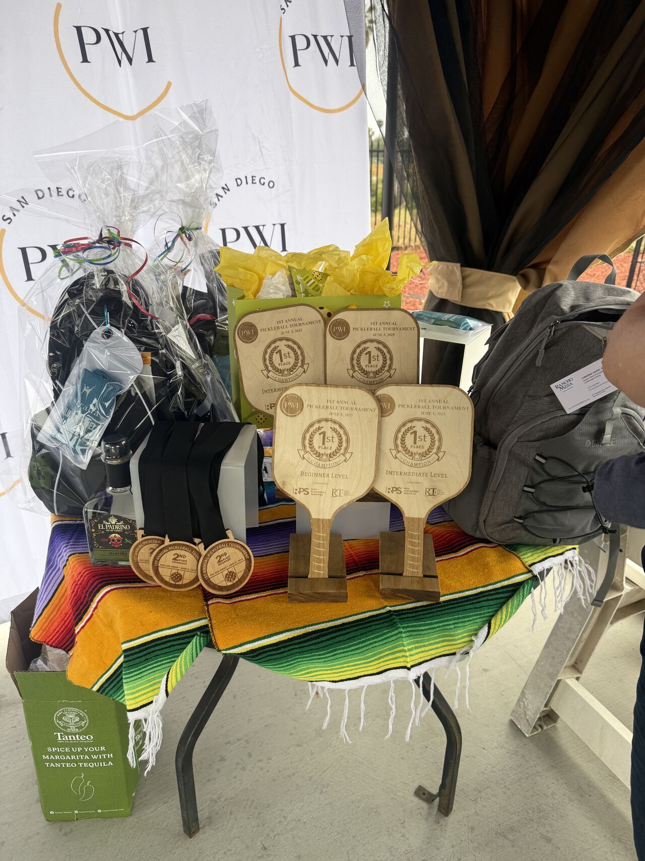 PWI Pickleball Tournament 2025 Prizes