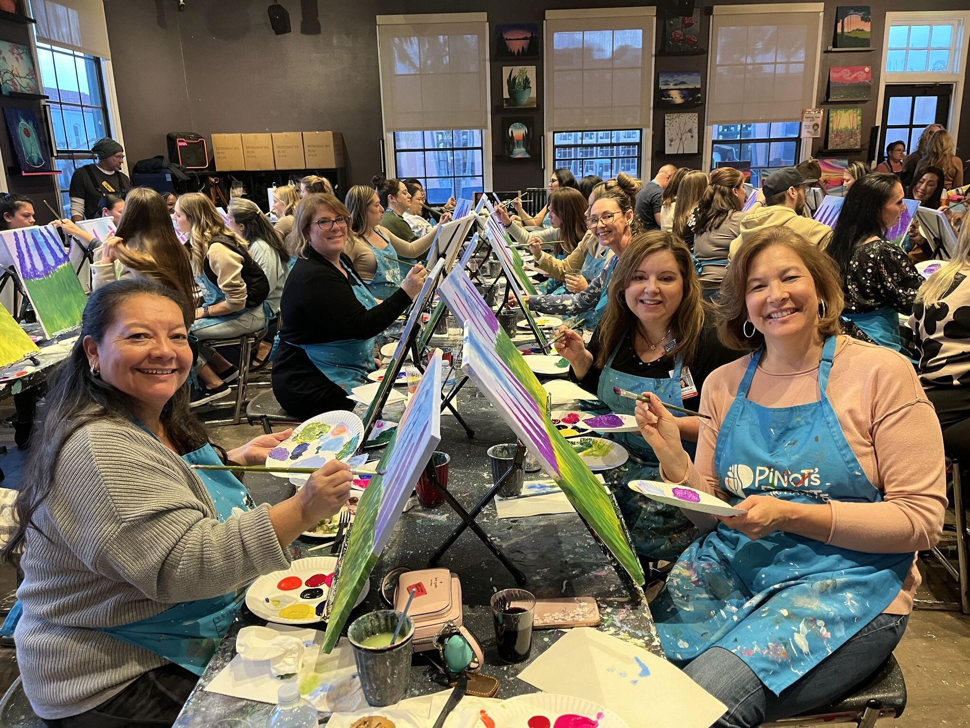 PWI Paint Night