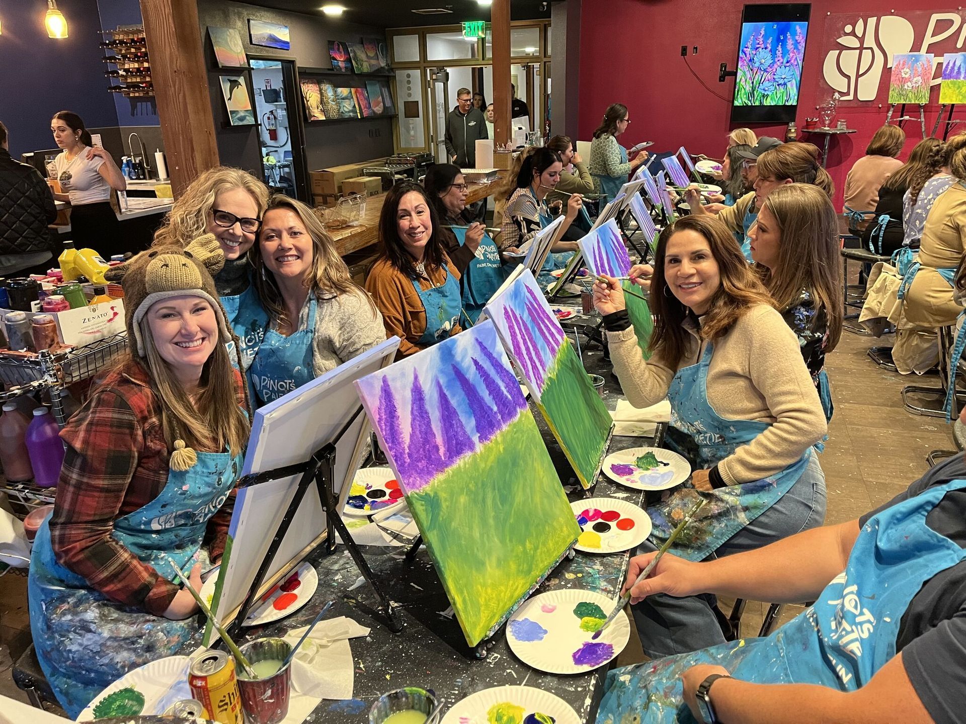 PWI Paint Night