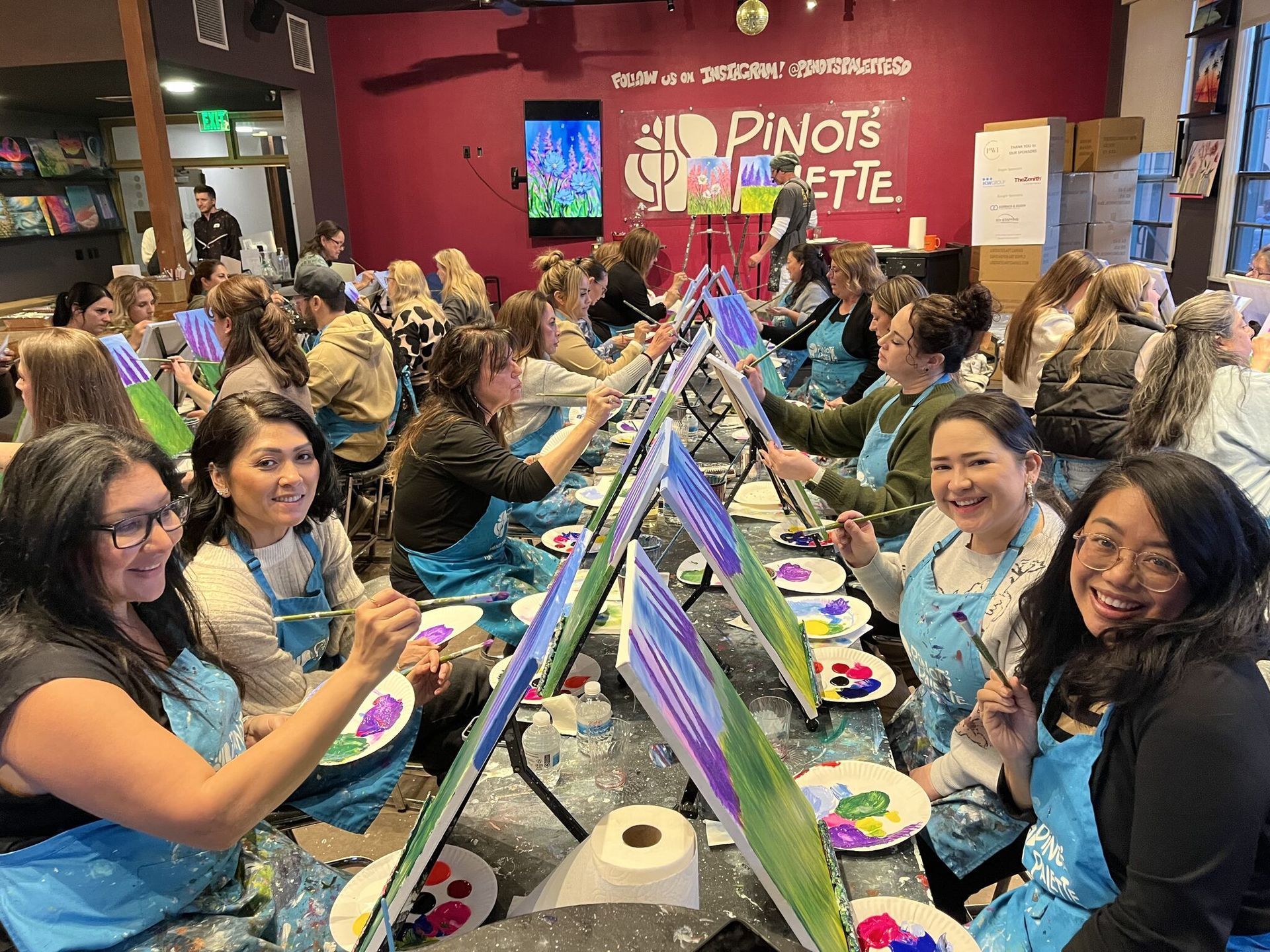 PWI Paint Night