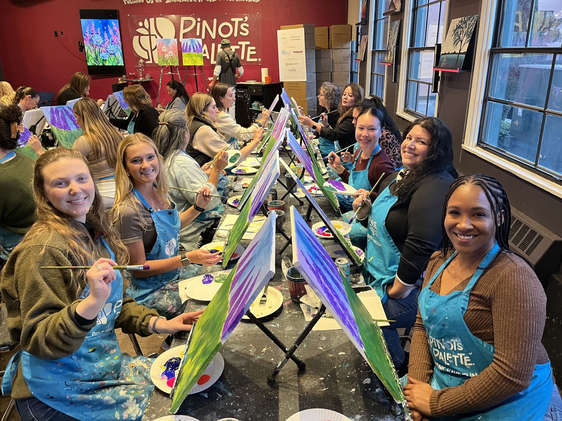 PWI Paint Night