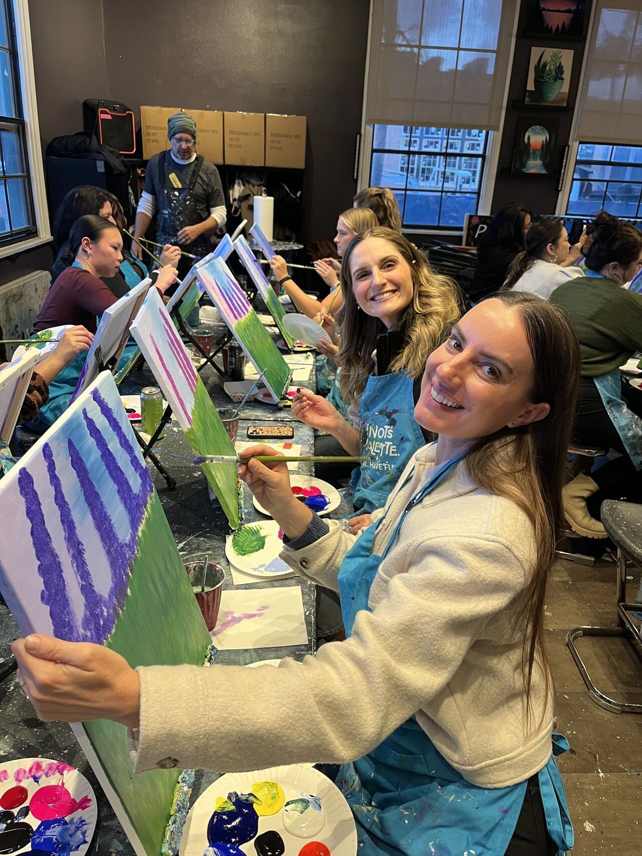PWI Paint Night
