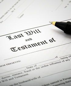 Bankruptcy Proceedings — Last Will and Testament in Phillipsburg, NJ