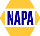 NAPA Auto Parts logo: blue letters 