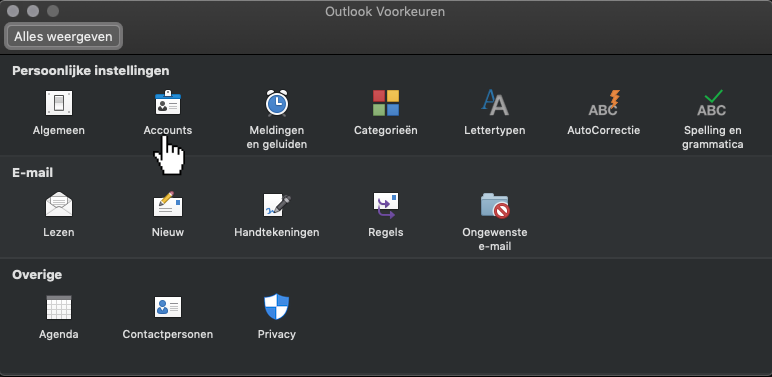 A computer screen with a hand pointing to the gmail icon