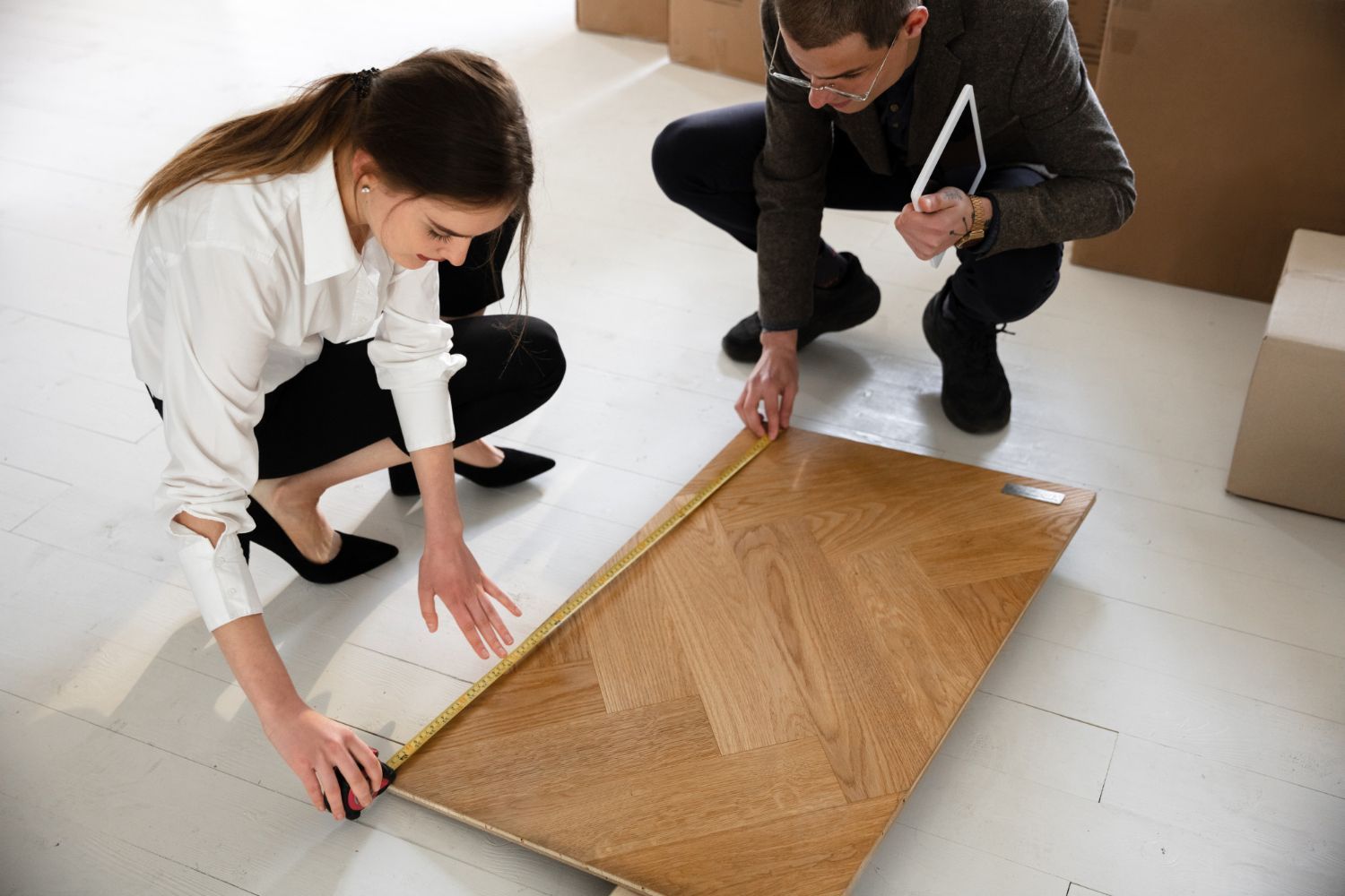Leveling a Floor for Laminate Flooring Installation