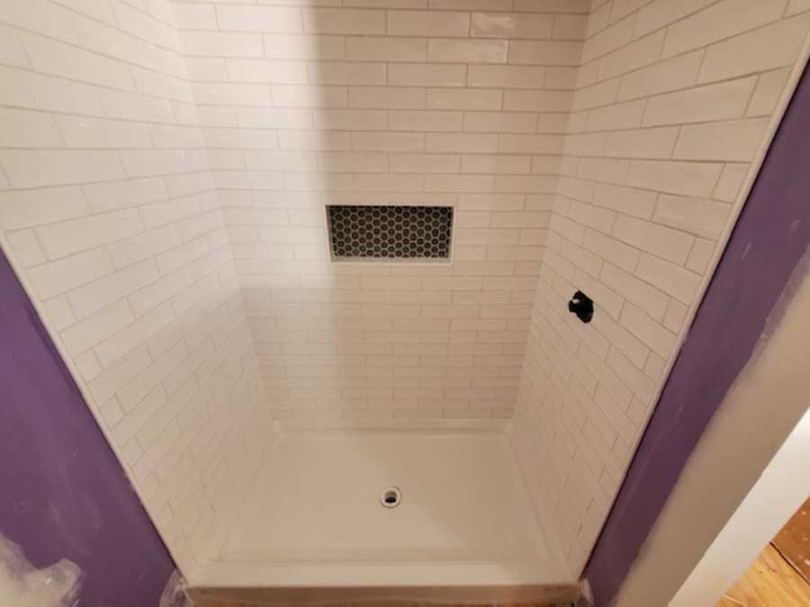 tile shower installation in ephrata pa
