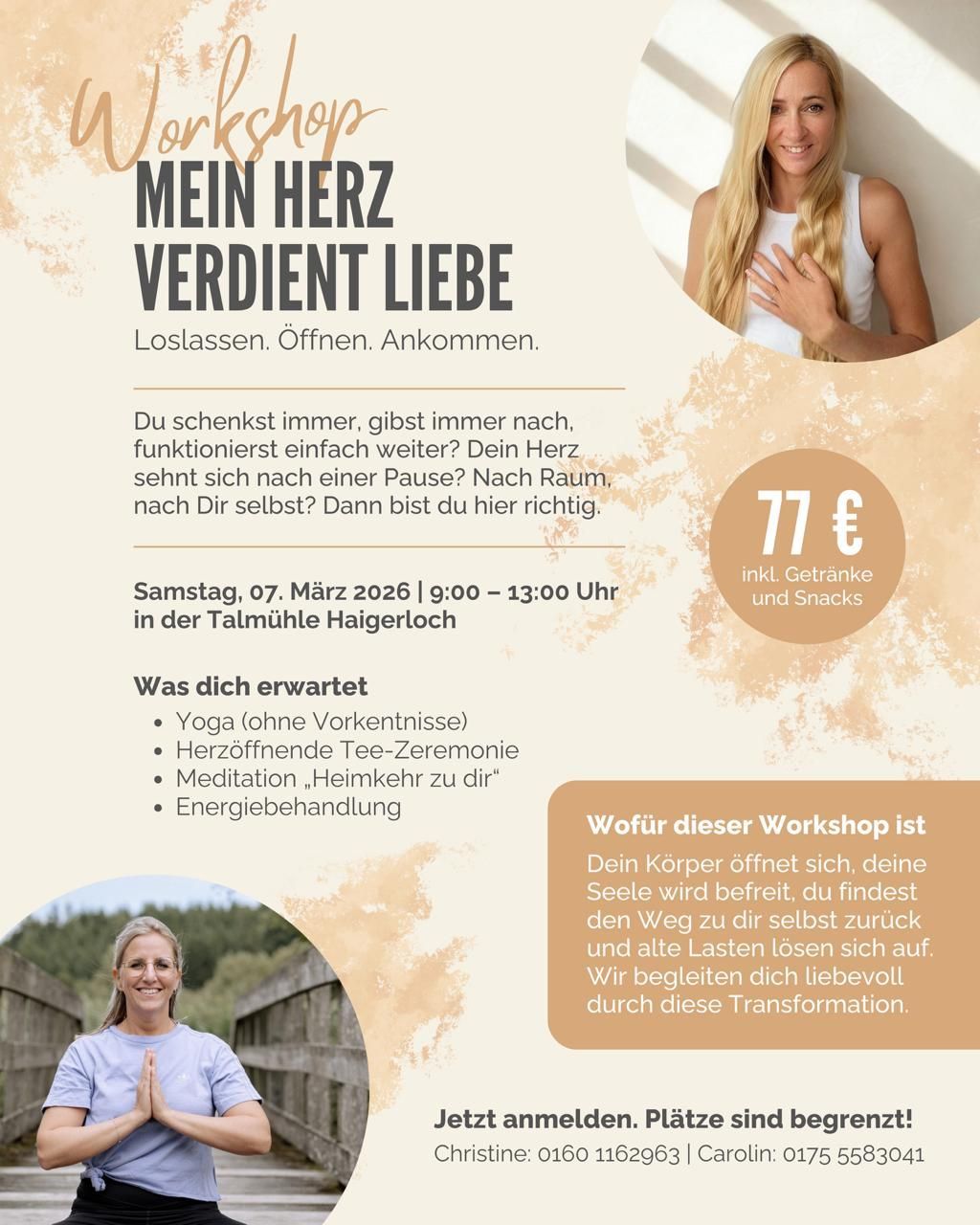 Yoga und Energie im Seminarraum Talmühle 