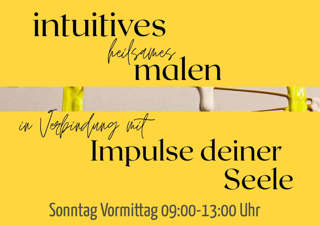 Tauche ein in deine Kreativität, lasse los und komme ganz bei dir an.