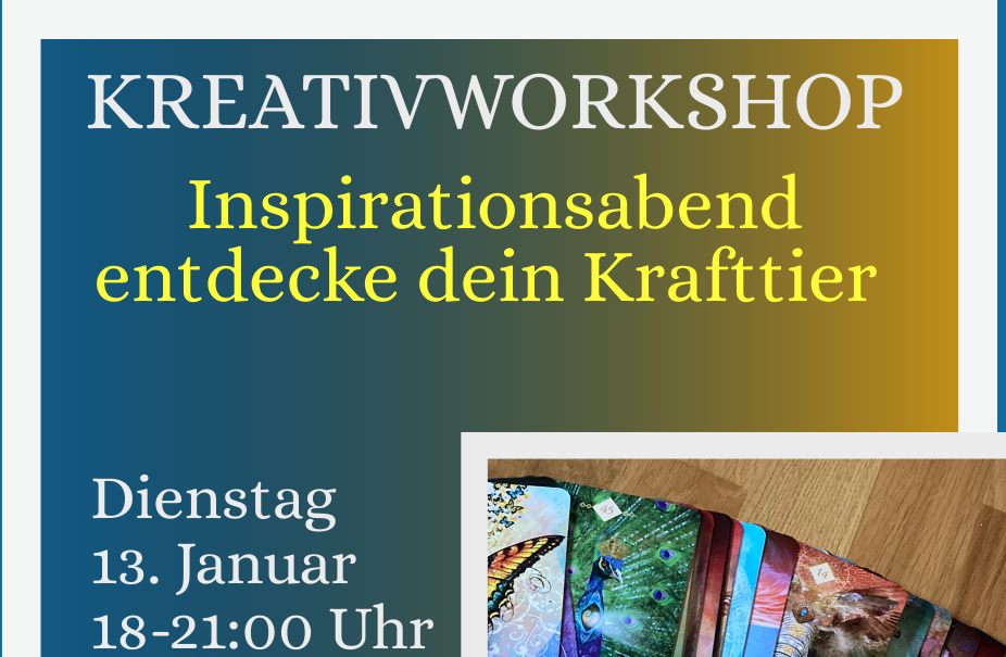 Kreativworkshop Krafttier - entdecke dein Krafttier und seine Symbole